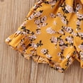 thumbnail image 5 of Gupgi Baby Summer Floral Printed Spaghetti Straps Button Open Jumpsuits, 5 of 5