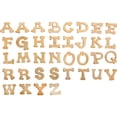 thumbnail image 4 of Plaid Unfinished Wood Surfaces Letter Pack, Fun Font, Set of 36, 4 of 4