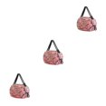 thumbnail image 4 of kurtrusly Sac de Rangement Réutilisable Pliable Écologique et Polyvalent Sac de Magasinage Imperméable en Polyester pour Voyage Sac de Plage Sac à Main Rose camouflage Ensemble de 3, 4 of 6