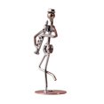 thumbnail image 4 of ZheElen Musical Man Statue Musician Player Sculpture Room for Living Table Bookshelf Trumpet Reed pipe 5x13cm, 4 of 6