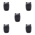 thumbnail image 1 of Dalazy Cat Shaped Sponges Neat Silicone Storage Box For Home Simple Fashionable black 5Set, 1 of 6