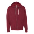 thumbnail image 1 of Independent Trading Co. Sweat à Capuche Léger Unisexe à Fermeture Éclair Complète, 2TG, 1 of 4