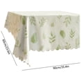 thumbnail image 3 of SLYNSHome Rectangle Table Cloth Waterproof Tablecloth 23.6x35 inch Plastic Table Cover for Dining, Camping, Indoor and Outdoor, 3 of 7