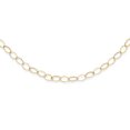 thumbnail image 1 of 14K Yellow Gold Oval Link Necklace 18 Inch, 1 of 2