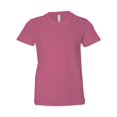 thumbnail image 1 of Bella Canvas Jersey Short-Sleeve Tee 3001Y, S, Berry, 1 of 6