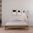 thumbnail image 3 of Nexera Gael Queen Size Platform Bed with Slats, Brown Oak, 3 of 6