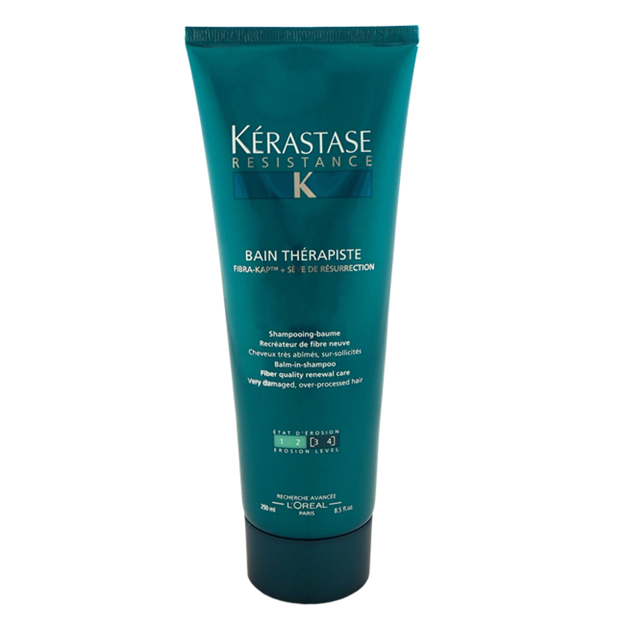 Resistance Bain Therapiste Shampoo by Kerastase for Unisex - 8.5 oz Shampoo