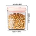 thumbnail image 2 of Miscellaneous Grains Barley Noodle Storage Jar Nut Candy Dry Storage Jar Transparent Buckle Dry Storage Jar, 2 of 2