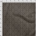 thumbnail image 3 of oneOone Polyester Lycra Fabric Ethnic Geometric Flame Stitch Print Fabric BTY 56 Inch Wide, 3 of 4
