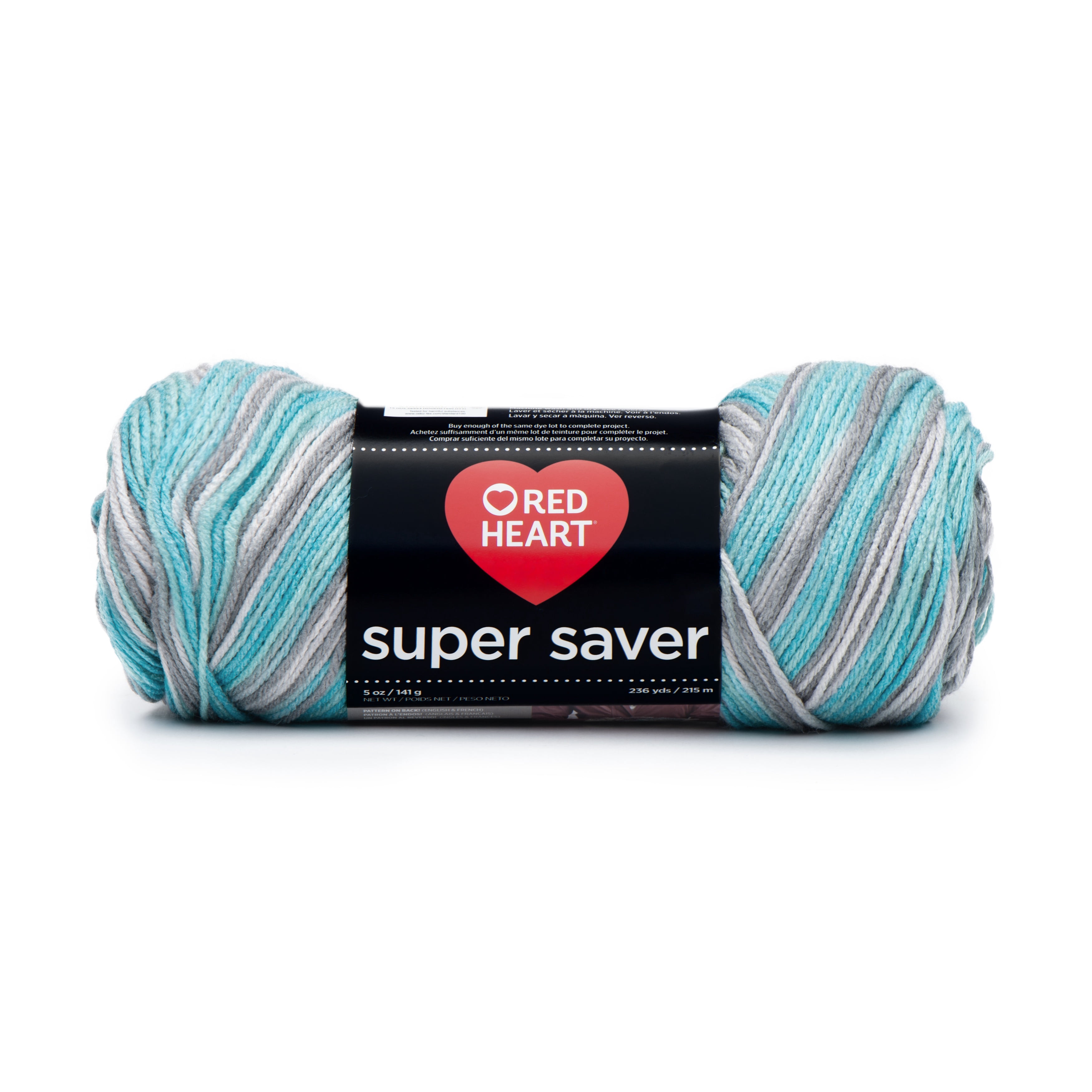 Red Heart® Super Saver® Yarn, Prints, Acrylic #4 Medium, 5oz/142g