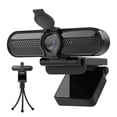 thumbnail image 1 of 2K/1080p Webcam with 2 Microphones for Laptop Conference Streaming PC USB Web Cam Autofocus Vizolink, 1 of 8