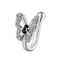 thumbnail image 1 of YSABOXY Crystal Fake Piercing Nose #Ring# Butterfly Non Piercing Clip Lot O8, 1 of 1