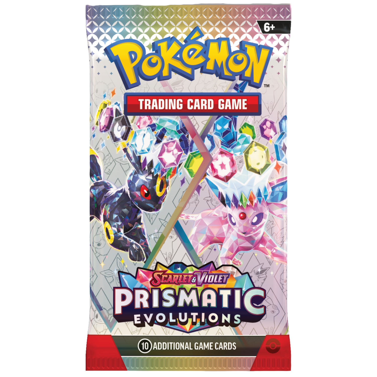 ポケモンカード Prismatic Evolutions 15パック Pokemon SV8.5 Scarlet and Violet Prismatic Evolutions Booster Pack