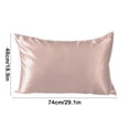 thumbnail image 3 of Deeceymbur Summer Ice Silk Pillowcase Fiber Pillow Core Isolation Cover Hotel Protective Breathable Household Sweat Absorption, 3 of 7