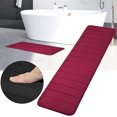 thumbnail image 4 of Bathroom Rugs, Long Memory Foam Runner Bath Mats, 47'' x 16'' High Absorbent, Super Soft Rug Bath Rugs Quick Dry Non-Skid Backing Washable Mat Bathroom for Shower Floor Bathtubs Kitchen Home, 4 of 6