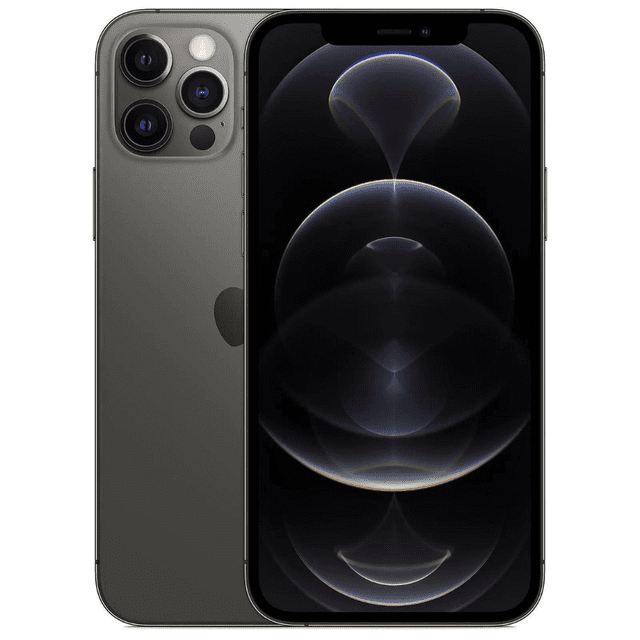 Restauré Apple iPhone 12 Pro Max - Entièrement Déverrouillé - 128 Go Graphite (Remis à Neuf)