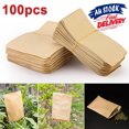 thumbnail image 1 of 100pcs Kraft Paper Seed Bag Eco-Friendly Seed Protective Envelope Multi-Purposes Garden Seed Storage Bag Tear Resistant Seed Protector, 1 of 8