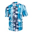 thumbnail image 3 of Men's Hawaiian Shirt Tropical Beach Shirts, 3 of 7