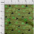thumbnail image 2 of oneOone Polyester Spandex Medium Purple Fabric Sea Craft Projects Decor Fabric Printed By The Yard 56 Inch Wide, 2 of 4