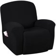 thumbnail image 1 of Super Stretch Recliner Couch Covers Chair Cover Form Fitted Non Slip Reclining Slipcovers for Standard Large Recliner, Soft Thick, 1 of 7