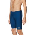 thumbnail image 1 of Speedo Men's Adult Swimsuit Jammer Endurance+ Solid - Navy, Size: 38, 1 of 2