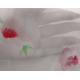 thumbnail image 4 of oneOone Georgette Viscose Fabric Flower & Leaves Watercolor Decor Fabric Printed BTY 42 Inch Wide, 4 of 4