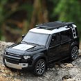 thumbnail image 3 of 1:24 Land Rover Defender 110 Off-road Vehicle SUV Alloy Diecast Car Model Sound Light Metal Toy Gift Children Porsche Motorcycle, 3 of 7