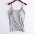 thumbnail image 4 of Timegard Womens Tank Tops with Built in Bras Scoop Neck Adjustable Spaghetti Strap Comfy Bottom Camis, 4 of 6