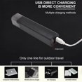 thumbnail image 4 of EGNMCR Travel Equipment Flashlight USB Mobile Phone Charging Treasure Outdoor Searchlight Mini power bank, 4 of 9
