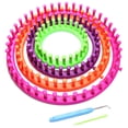 thumbnail image 4 of LOVE KNITTING Round Knitting Loom Set for Yarn Crafts - 4 pcs, 4 of 4