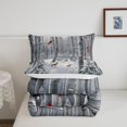 thumbnail image 4 of Erosebridal Merry Christmas Bedding Twin Comforter Set, Deer Cardinal Bird Down Comforter, Birch Tree Decor, 4 of 6