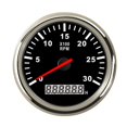 thumbnail image 4 of Tachymètre de Voiture et Bateau, Jauge LCD, Compteur d'Heures 0-3000 4000 6000 Tr/min, Capteur Tacho Marin, Rétroéclairage Rouge 12V/24V, Facile à Calibrer, 4 of 7