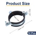thumbnail image 2 of 12 Pack Split Ring Pipe Hanger, 63mm/2.5inch Adjustable Pipe Bracket Clamp, 2 of 6