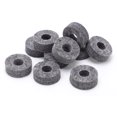 thumbnail image 4 of Khall Ensemble de Cymbales en Feutre pour Tambour, 10 Pcs Coussinets en Feutre pour Tambour Accessoire d'Instrument Léger Kit de Remplacement Gris, Cymbales en Feutre pour Tambour, 4 of 8