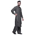 thumbnail image 4 of Atasi Pathani Kurta Pyjama Wedding Kurta Pajama For Boys Summer Clothing, 4 of 5