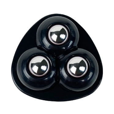 Amzcrzy Small Pulley Adhesive Universal Wheel with Three Ball Bearings No Drilling Silent Load-Bearing Household Hardware 360 Degree Small Pulley 4Pcs Dorm Room Essentials Home Improvement