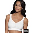 thumbnail image 1 of Bali Womens Comfort Revolution Smart Sizes Shaping Wirefree Bra, S, White, 1 of 4