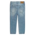 thumbnail image 2 of KIDSCOOL SPACE Jeans pour Garçons, Bande Élastique Intérieure, Pantalon en Denim Doux Déchiré, 11-12 Ans, 2 of 6