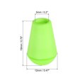 thumbnail image 2 of Unique Bargains Bell End Stopper, Cord Rope Lock for Drawstring Bag, Green 50 Pack, 2 of 5