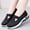 Black4, variant on Women's Woven Orthopedic Breathable Soft Shoes, Lightweight Comfortable Mesh Stretch Sneakers,Go Walking Slip on Diabetic Foam Shoes