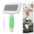 thumbnail image 4 of HOMEMAXS 1 Ensemble Peigne Confortable pour Poils d'Animaux Outil de Toilettage pour Chiens et Chats Râteau pour Chien Râteau à Chat, 4 of 8