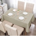 thumbnail image 4 of Nappe en Plastique Imperméable à Carreaux, Essuyable, Housse de Table / Housse Protectrice Anti-Huile et Résistante aux Taches / Repas Intérieur Extérieur pour Traiteur, Camping, Pique-Nique, Barbecue, 4 of 6