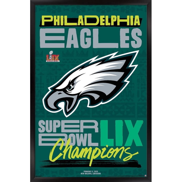 Logo de l'équipe NFL Philadelphia Eagles - Super Bowl LIX
