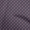 thumbnail image 1 of oneOone Polyester Spandex Purple Fabric Asian Floral Block Sewing Material Print Fabric By The Yard 56 Inch Wide, 1 of 5