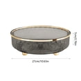 thumbnail image 3 of YIMWNYI Plateau à Fruits Rond Transparent Rotatif pour la Maison, Plateau à Collations en Plastique Transparent, Rangement Empilable Facile à Nettoyer, Multifonctionnel pour Fruits, Desserts, Apéritifs, Présentoir de Table Élégant, 3 of 6
