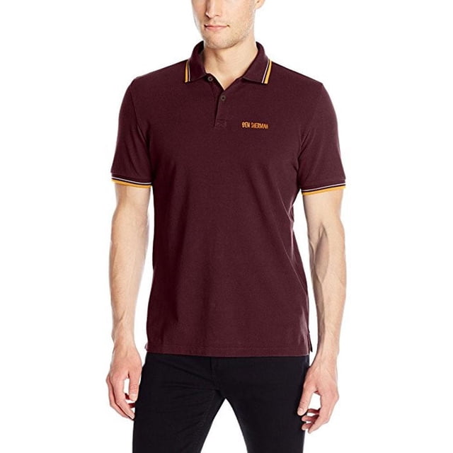 Ben Sherman - Polo pour Homme à devant Bloc Romford