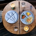thumbnail image 5 of Dividing Tableware Set, Partitioned Plates with Spoon, Fork & Chopsticks, Kitchen Utensils Set for Family Meals, Space-Saving, Microwave Safe, Home & Kitchen Organization, 5 of 5