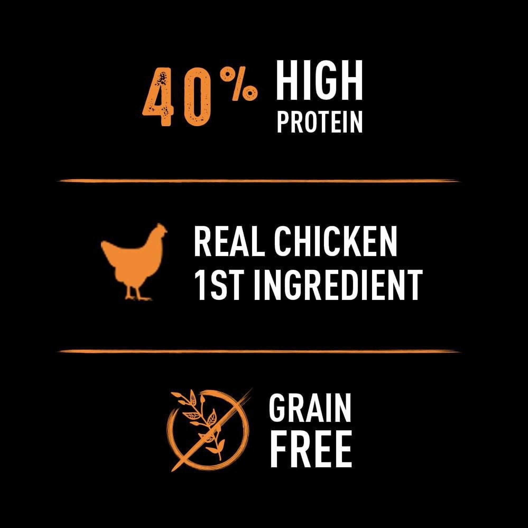 Crave Nourriture Sèche pour Chats au Vrai Poulet Riche en Protéines 4.5kg