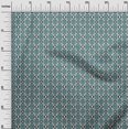 thumbnail image 3 of oneOone Viscose Jersey Teal Green Fabric Geometric Sewing Craft Projects Fabric Prints By Yard 60 Inch Wide, 3 of 5