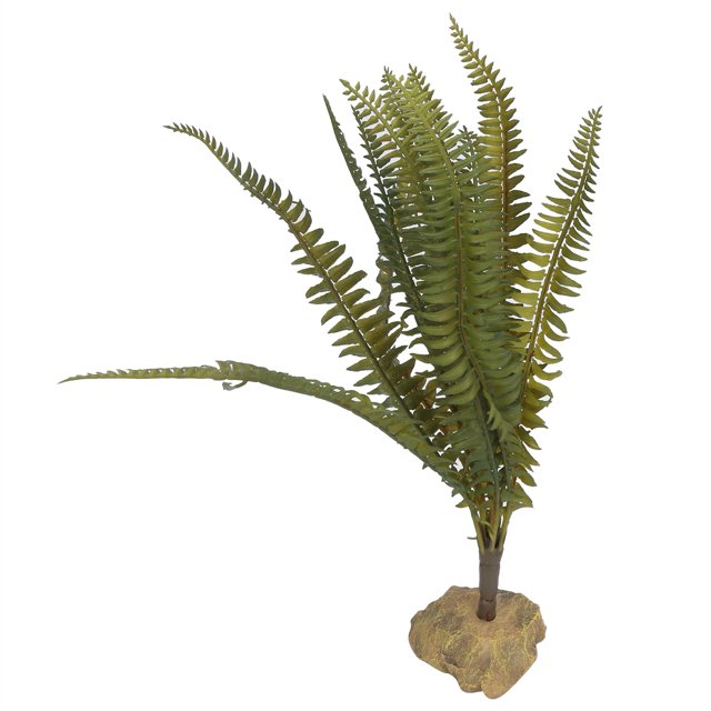 Artificial Aquarium Plants, Plastic Artificial Fern Simulation Landscaping Plants For Aquarium Reptile Box Decoration